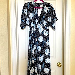 Brand new Aakaa maxi wrap dress